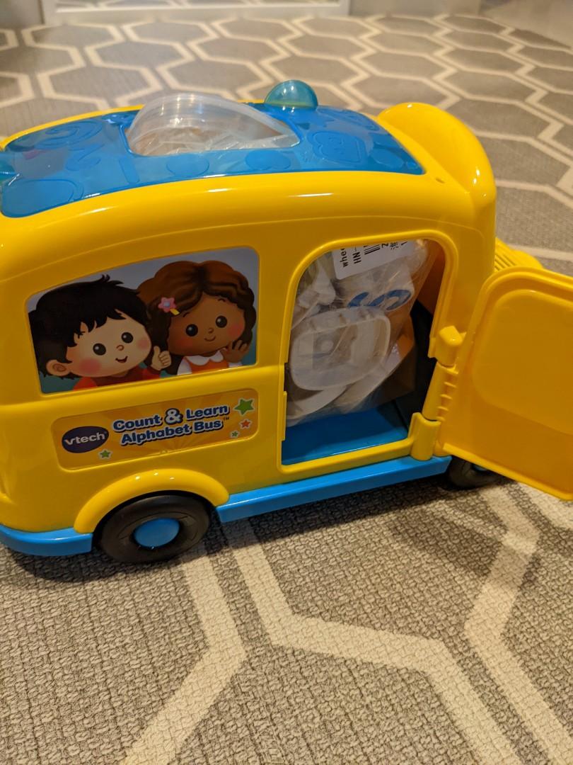 Vtech Count and Learn Alphabet Bus Babies Kids Infant Playtime