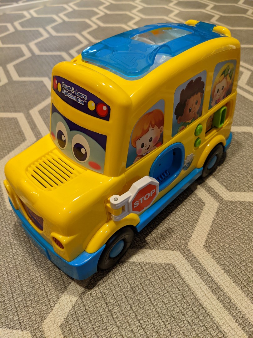 Vtech count & sale learn alphabet bus