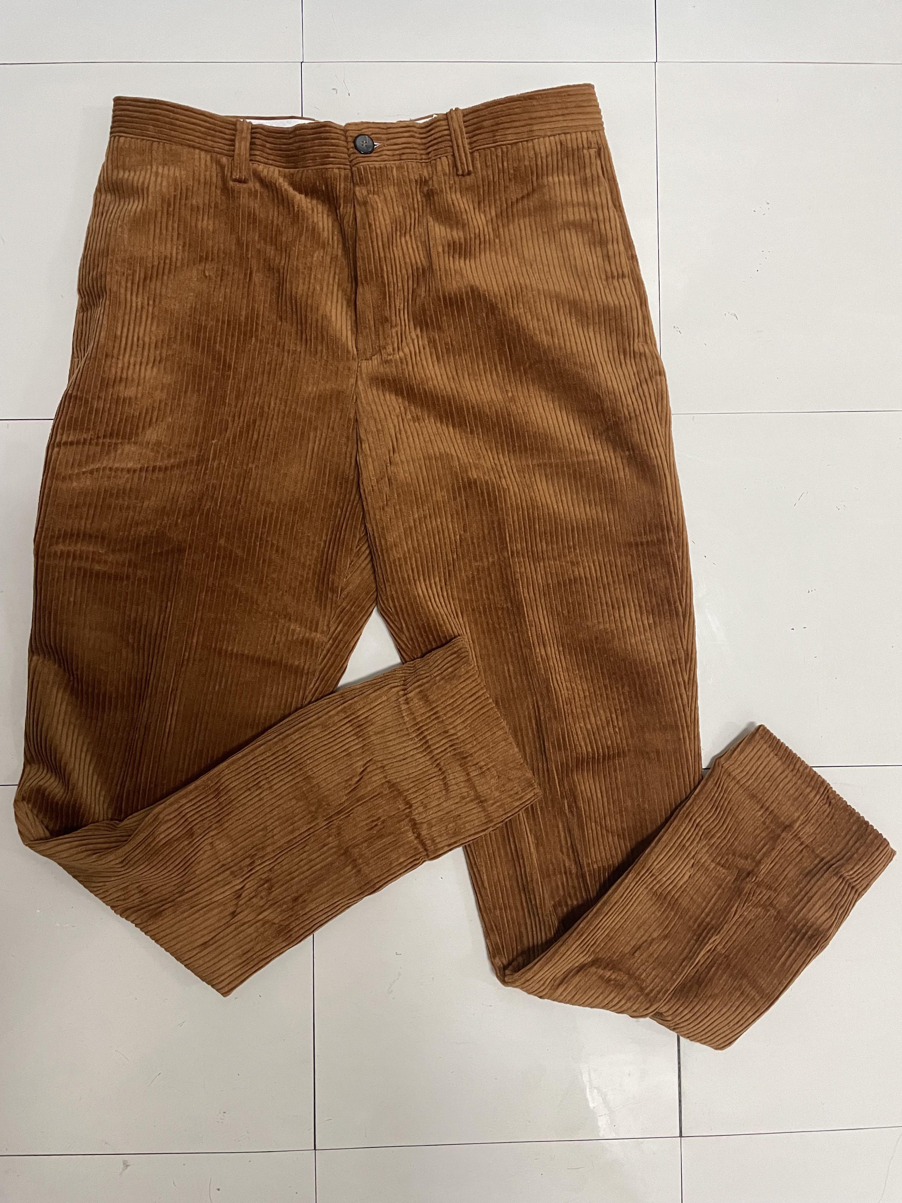 Zara corduroy pants mens sales