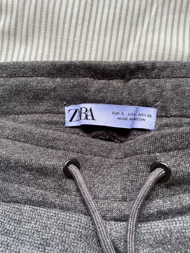 Zara grey shop joggers mens