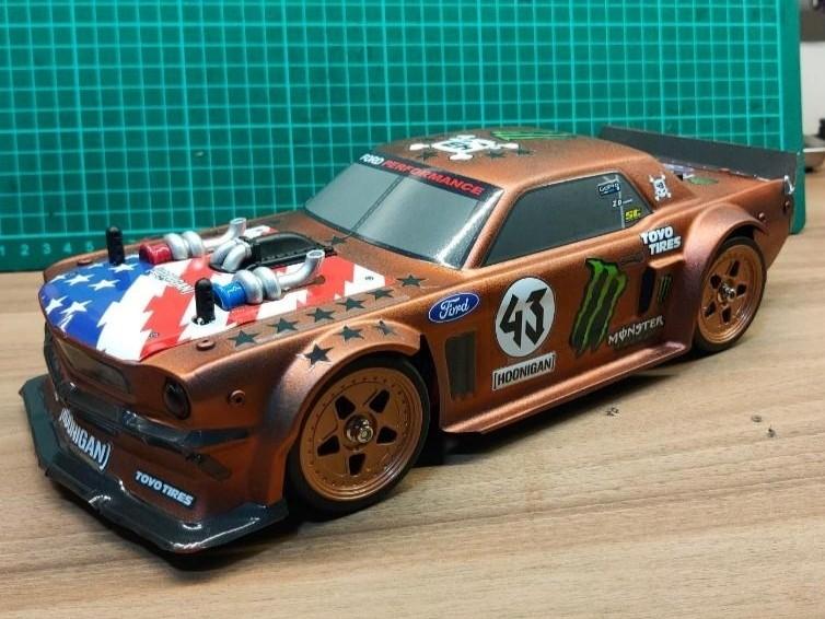 Ken block rc drift car mustang shop