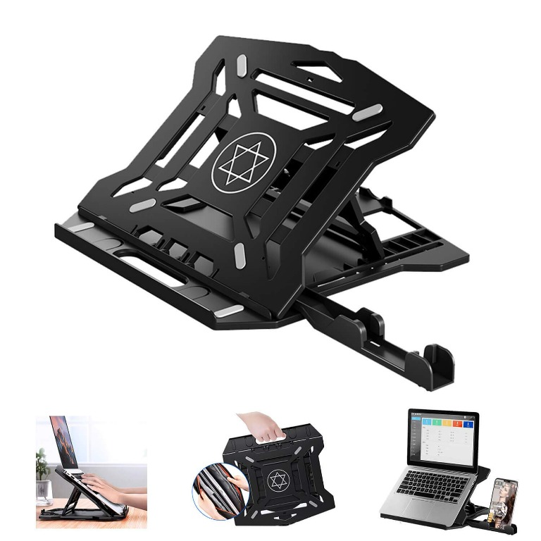 Proffisy laptop stand adjustable computer stand ergonomic portable tablet stand foldable deals