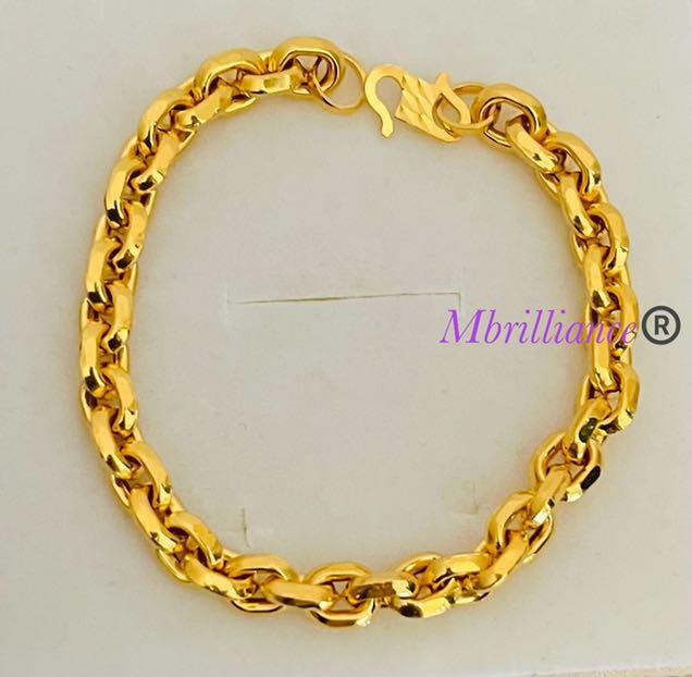 Gold sales cable bracelet
