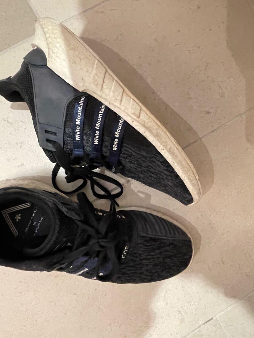 Adidas eqt boost white mountain hot sale
