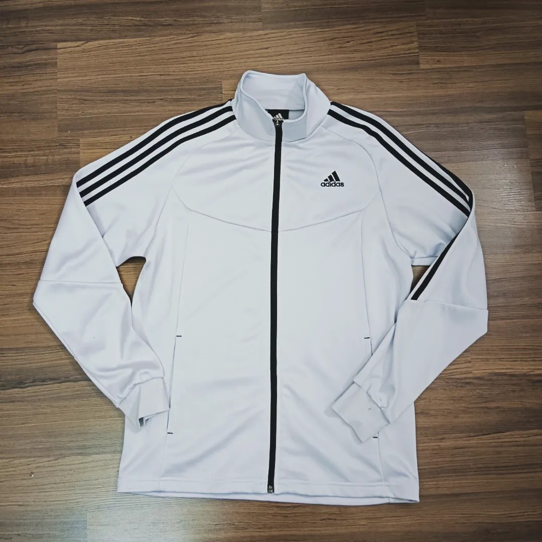 Adidas white track jacket 2025