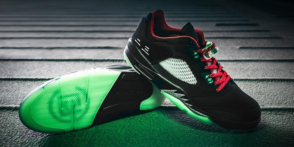 Air Jordan 5 Low x CLOT Anthracite Jade Men s Fashion Footwear