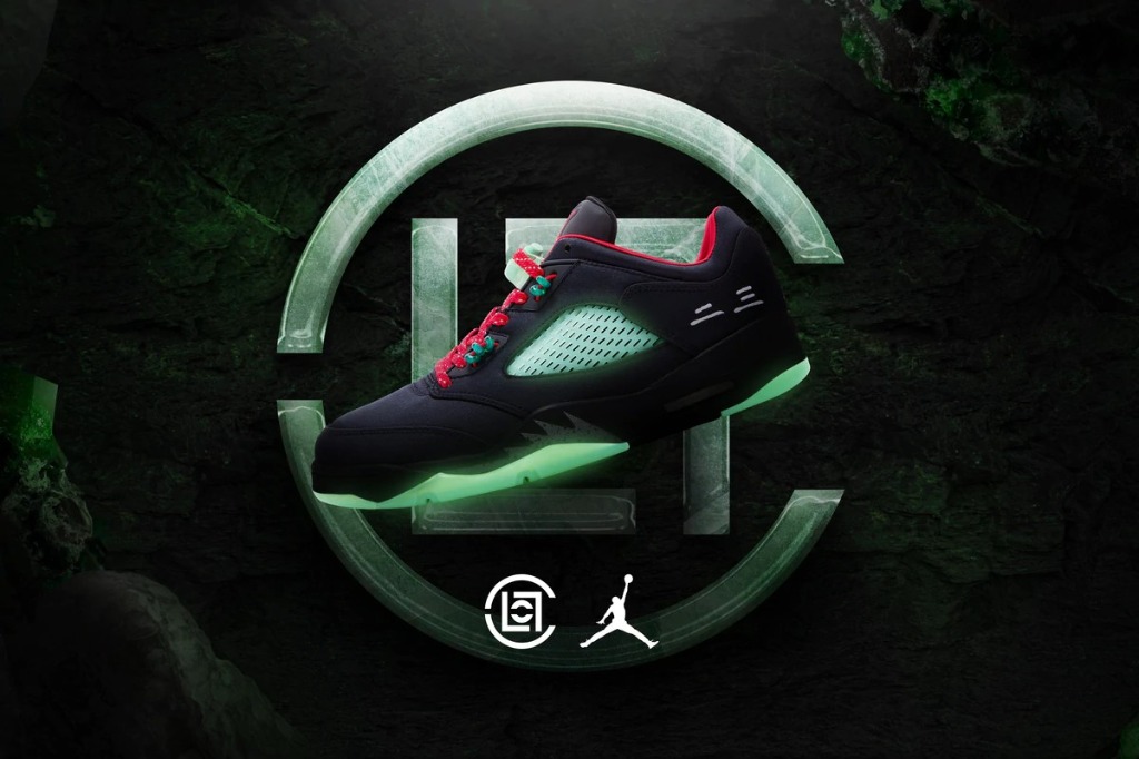Air Jordan 5 Low x CLOT Anthracite Jade