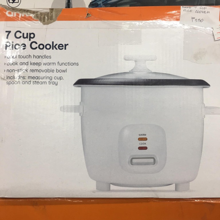 Anko 7 Cup Rice Cooker, TV & Home Appliances, Kitchen Appliances