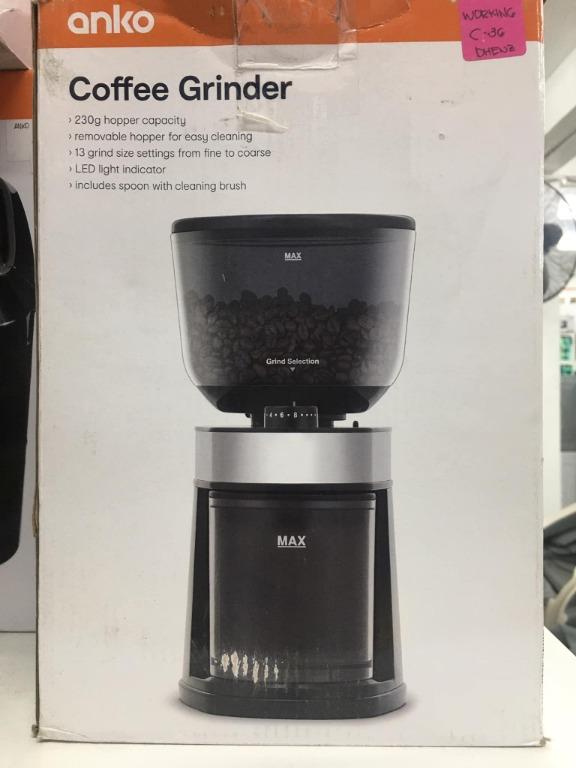 Anko Coffee Grinder, TV & Home Appliances, Kitchen Appliances, Coffee