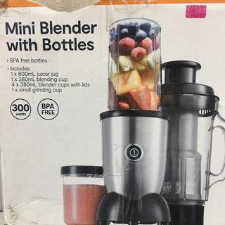 Anko Mini Blender with Bottles
