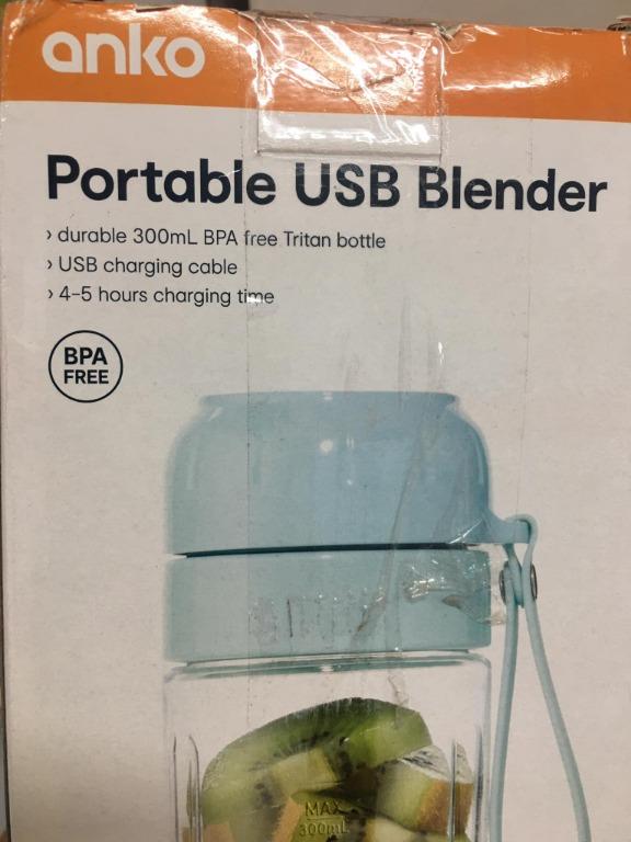 Anko Portable USB Blender, TV & Home Appliances, Kitchen Appliances