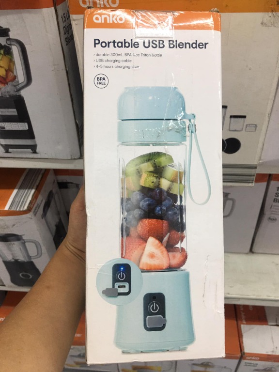 Anko Portable USB Blender, TV & Home Appliances, Kitchen Appliances