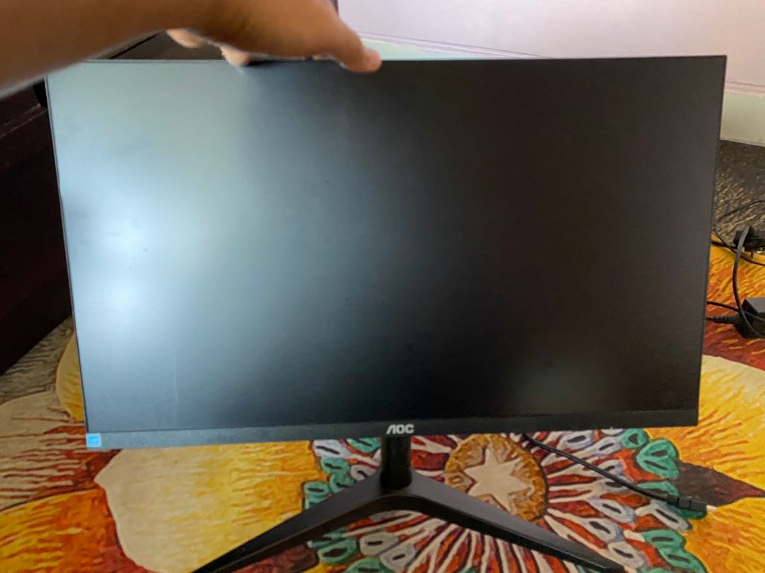 AOC MONITOR 24” FHD 60Hz, Computers & Tech, Parts & Accessories
