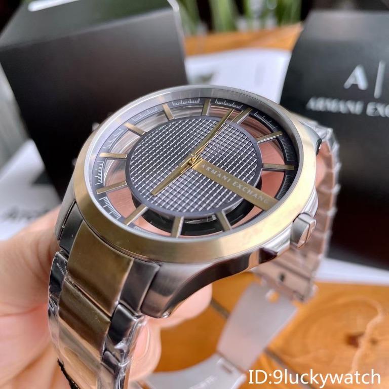 AX2403 ARMANI EXCHANGE skeleton man's quartz watch versatile chrono  business gentleman timepiece, Men's Fashion, Watches & Accessories, Watches  on Carousell