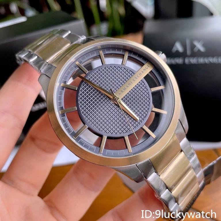 AX2403 ARMANI EXCHANGE skeleton man's quartz watch versatile chrono  business gentleman timepiece, Men's Fashion, Watches & Accessories, Watches  on Carousell