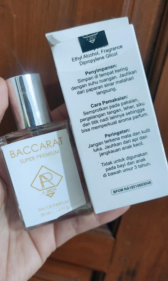 Cara baca hotsell parfum baccarat