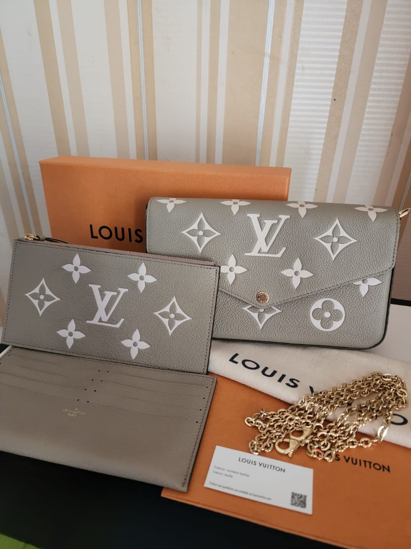 BNIB LV felice GM tournelle komplit set, Barang Mewah, Tas \u0026 Dompet di  Carousell