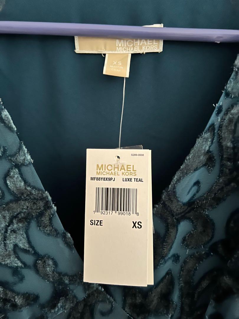 BNWT Michael Kors Green dress Sz XS Buy 3 MK dress with RM600
