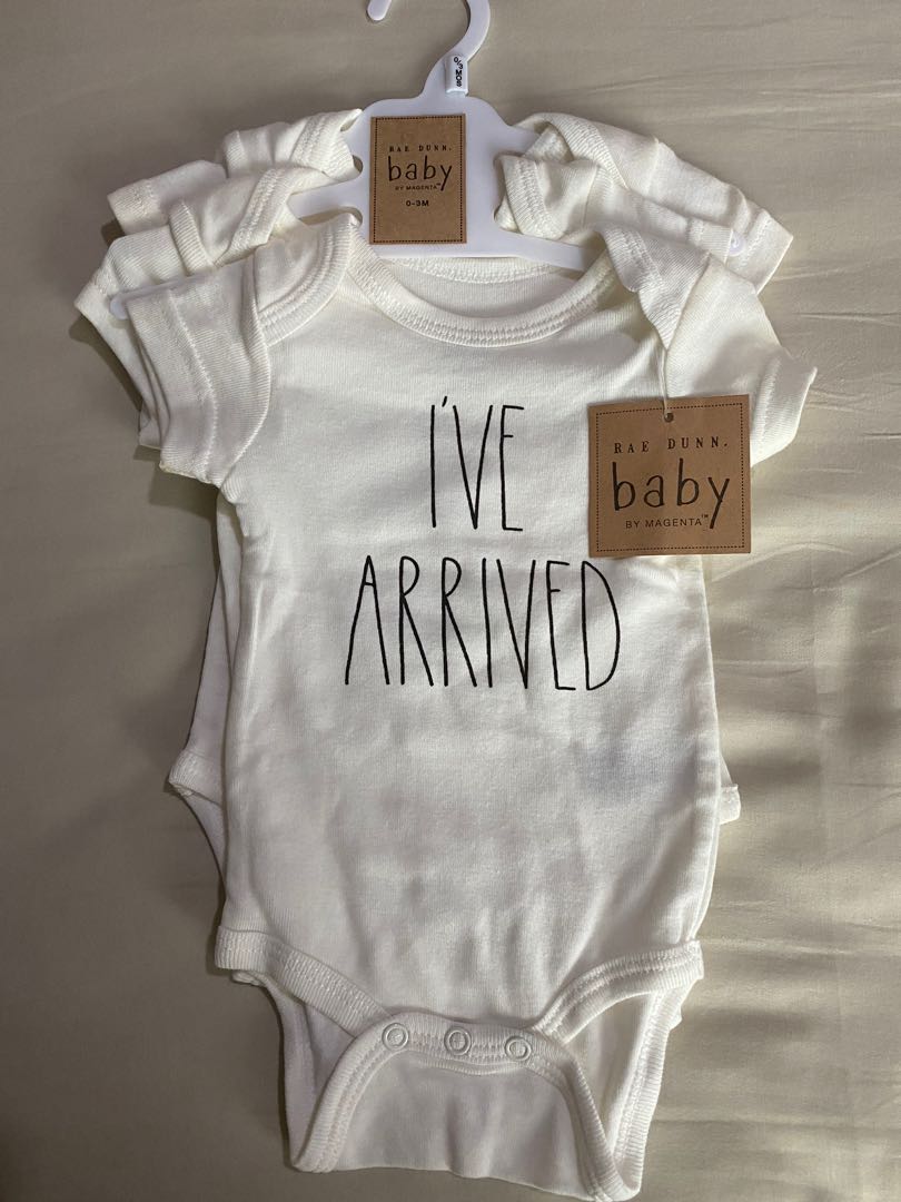 Rae dunn baby shop onesie