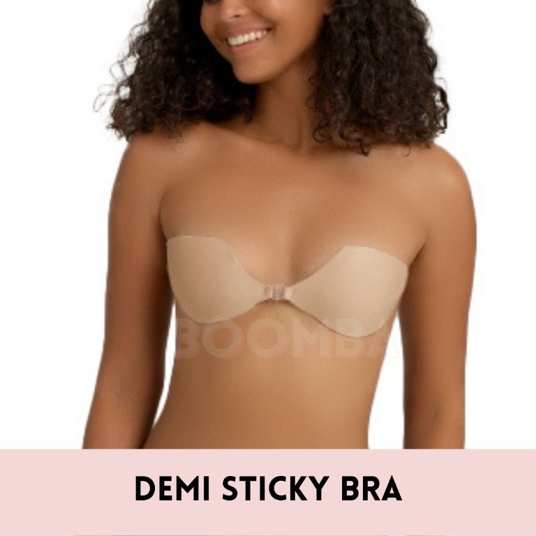 BOOMBA Demi Boost Inserts REVIEW, Sticky Push Up Bra