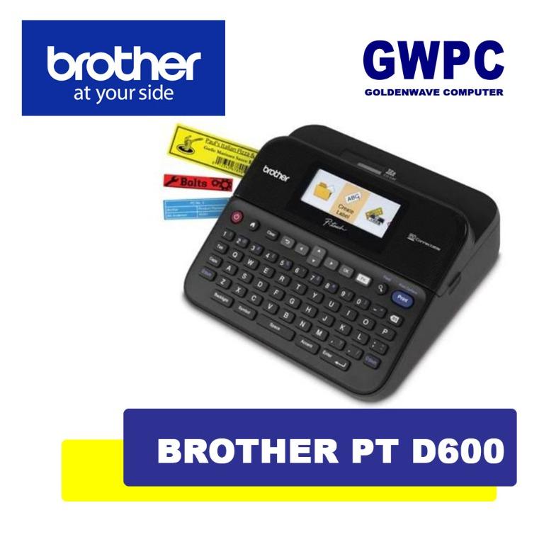 Brother PTD600 Label Printer, Computers & Tech, Printers, Scanners