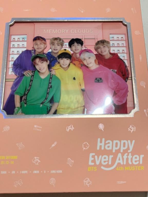 BTS防彈少年團4th Muster:Happy Ever After DVD, 興趣及遊戲, 收藏品及