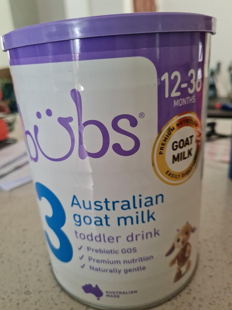Bubs Organic Goat Milk formula milk stage 3, Babies & Kids, Nursing