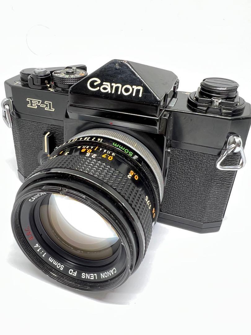 整備済み CANON (旧)F-1 / FD 50mm F/1.4 S.S.C. - フィルムカメラ