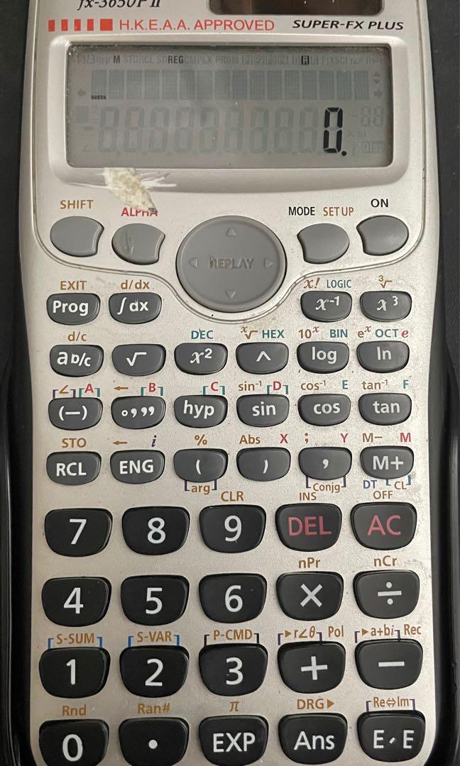 Casio fx 3650p ii program clearance