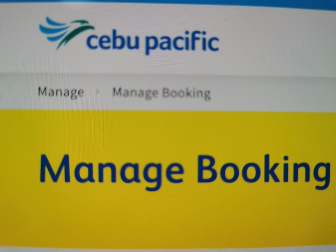 cebu pacific travel credits