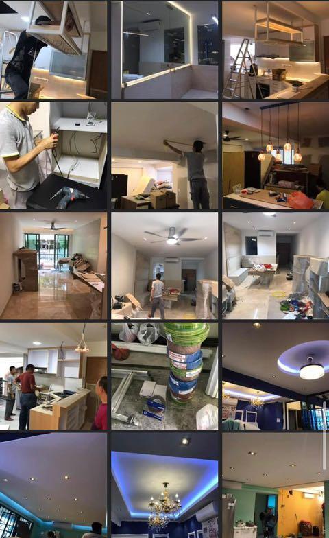 CHEAPEST electrical wiring CHEAP tiling, hacking, false ceiling