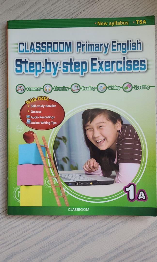 Classroom Primary English Step-by-step Exercises 1A, 興趣及遊戲, 書本 & 文具 ...