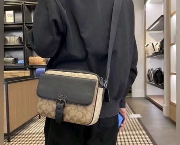 Coach cross new arrivals body bag men
