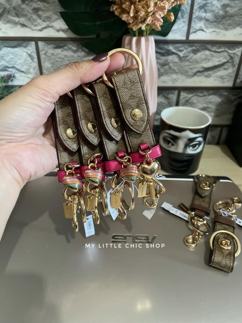 Coach key charms store