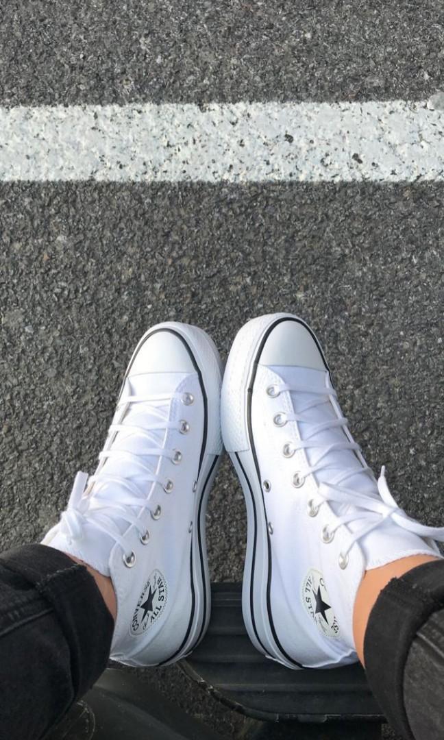 Converse platform indossate top