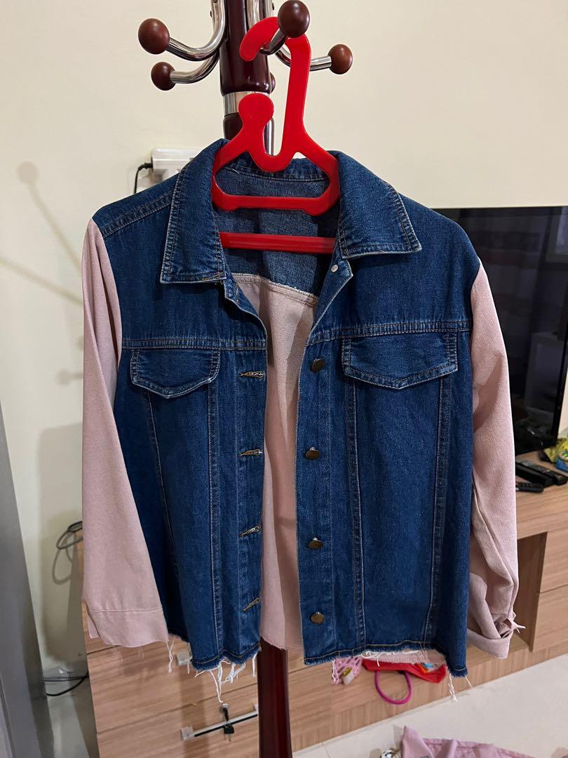 Denim Jacket, Fesyen Wanita, Pakaian 