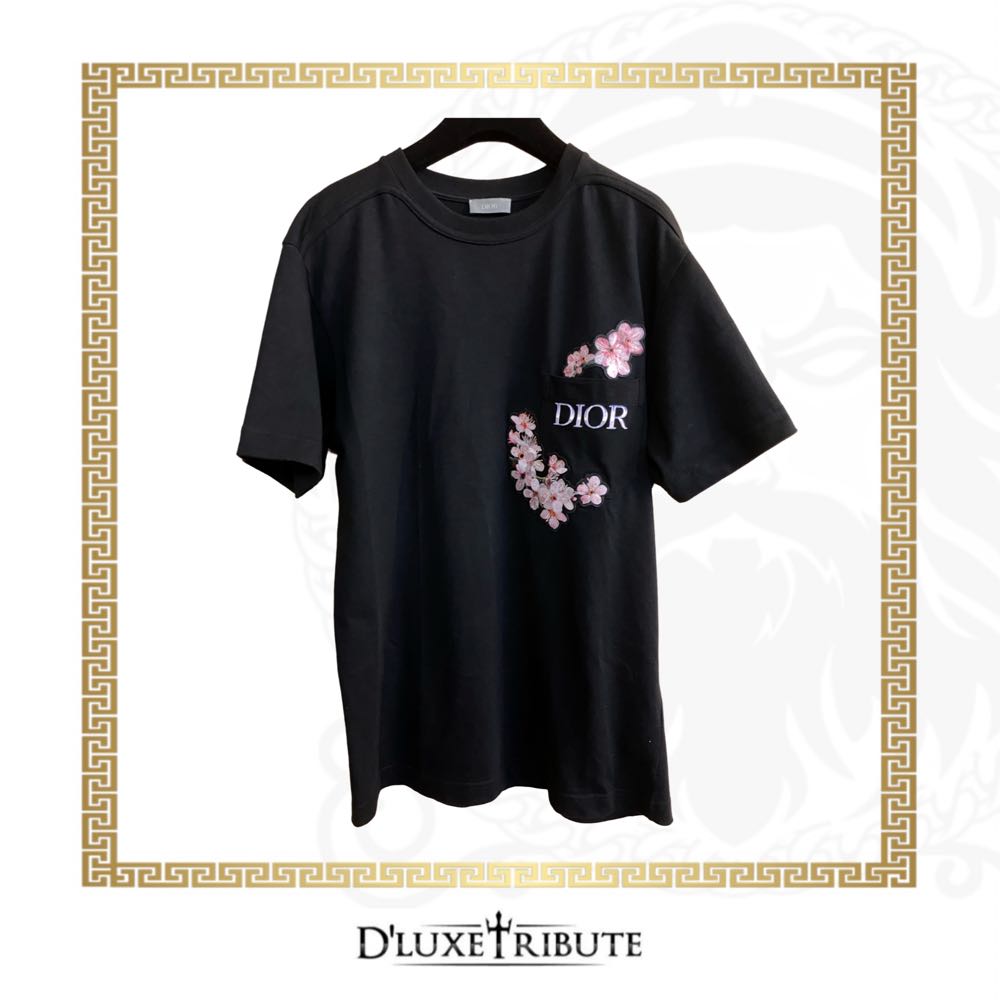 DIOR X SORAYAMA OVERSIZED FLORAL POCKET 