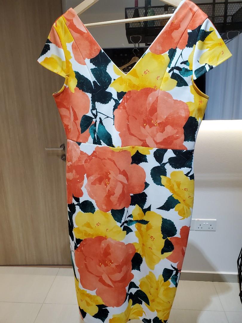 Dorothy perkins sunflower dress on sale