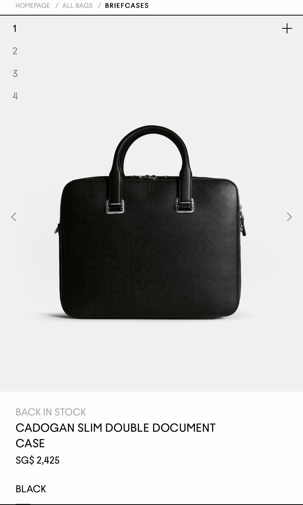 Dunhill Cadogan Briefcase Men s Fashion Bags Briefcases on