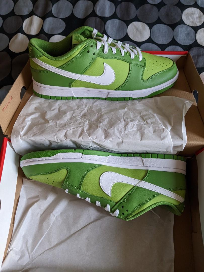 Dunk low Chlorophyll, Men's Fashion, Footwear, Sneakers on Carousell