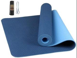 Pilates and Gymnastics| Size 183 * 61cm with 10MM Thickness Meditation Light-Weight Mat with Carry Strap for Yoga Eco-friendly Jestilo Yoga Mat for Women and Men| Non-slip NBR exercise mat
