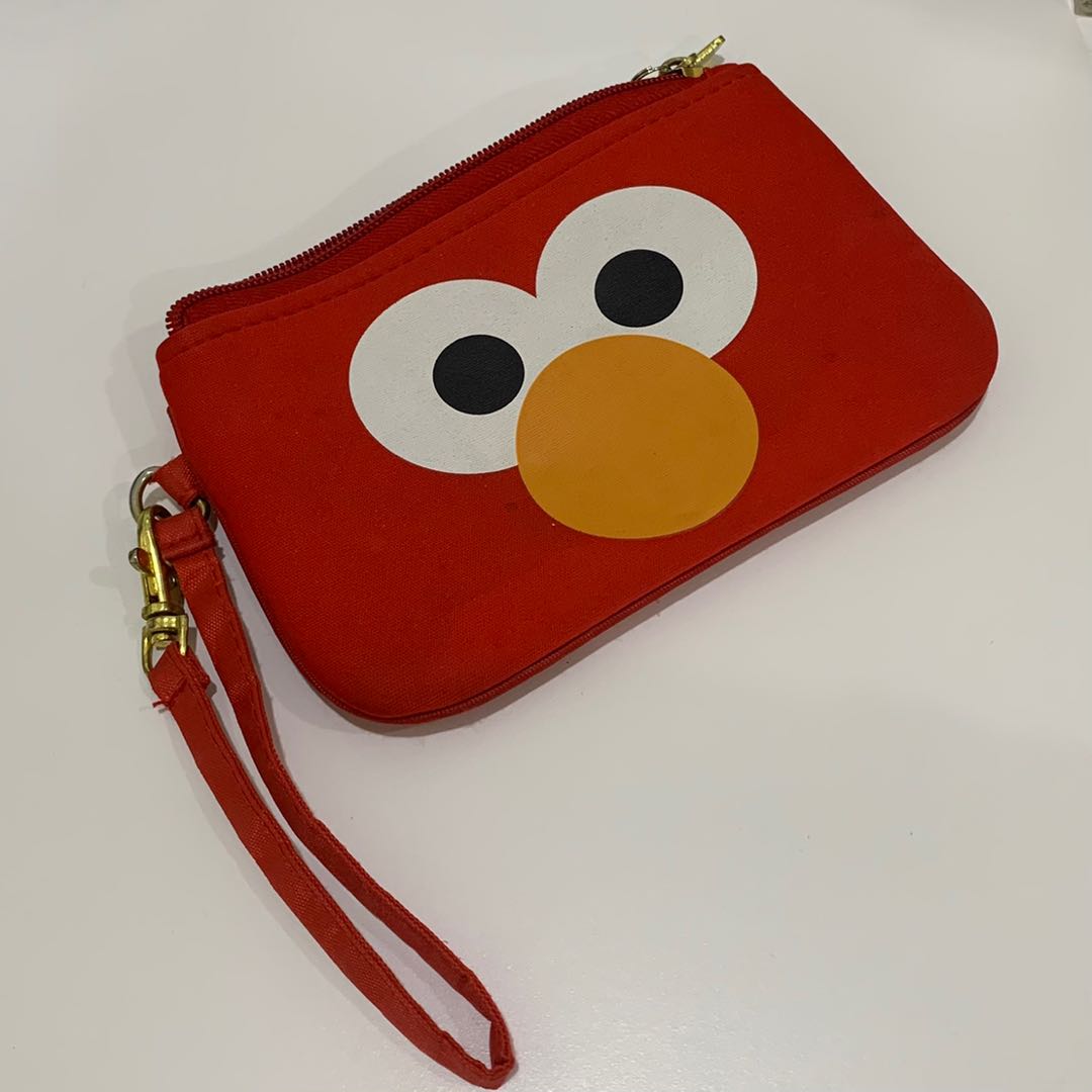 Elmo pouch, Women's Fashion, Bags & Wallets, Purses & Pouches on Carousell