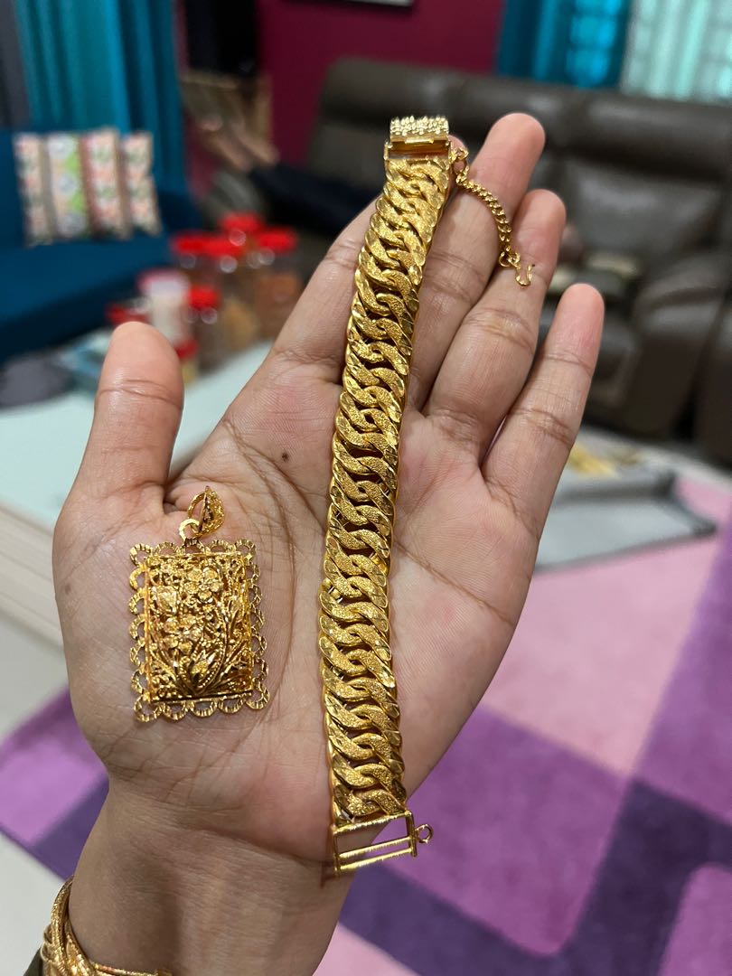Buy quality 916 Gold Classic Hallmark Bracelet MLB155 in Ahmedabad