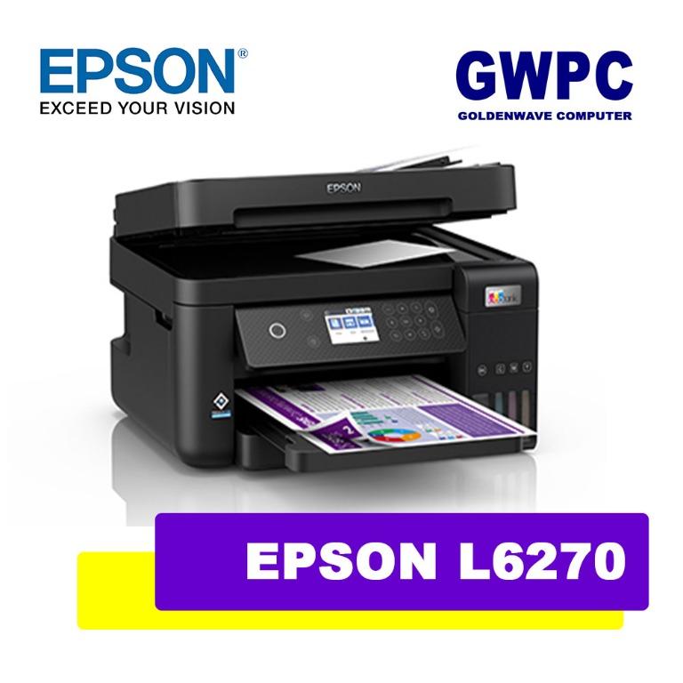 Epson Ecotank L6270 A4 Wi Fi Duplex All In One Ink Tank Printer With Adf Computers And Tech 1538