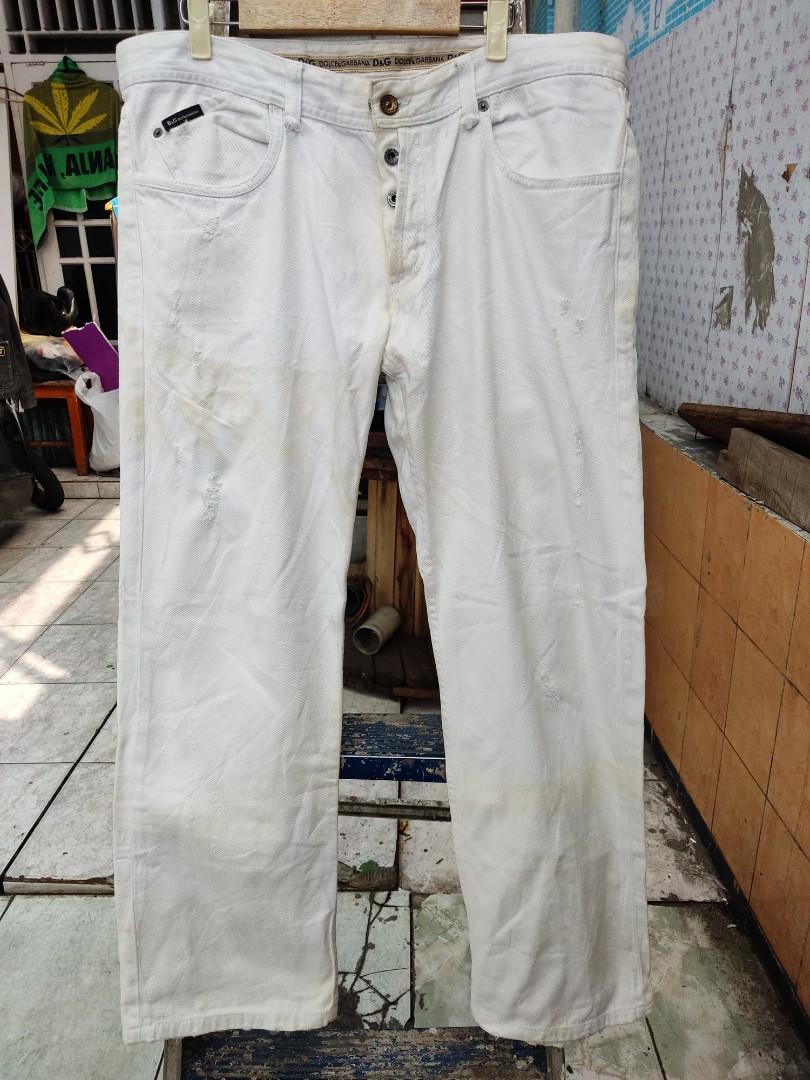 EUC DOLCE \u0026 GABBANA DISTREASSED Mens 