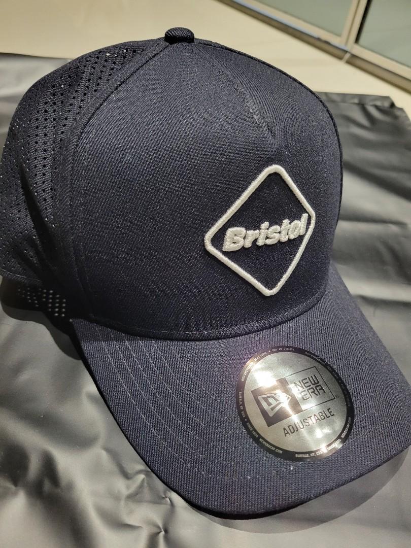 FCRB 22SS NEW ERA EMBLEM MESH CAP NAVY-