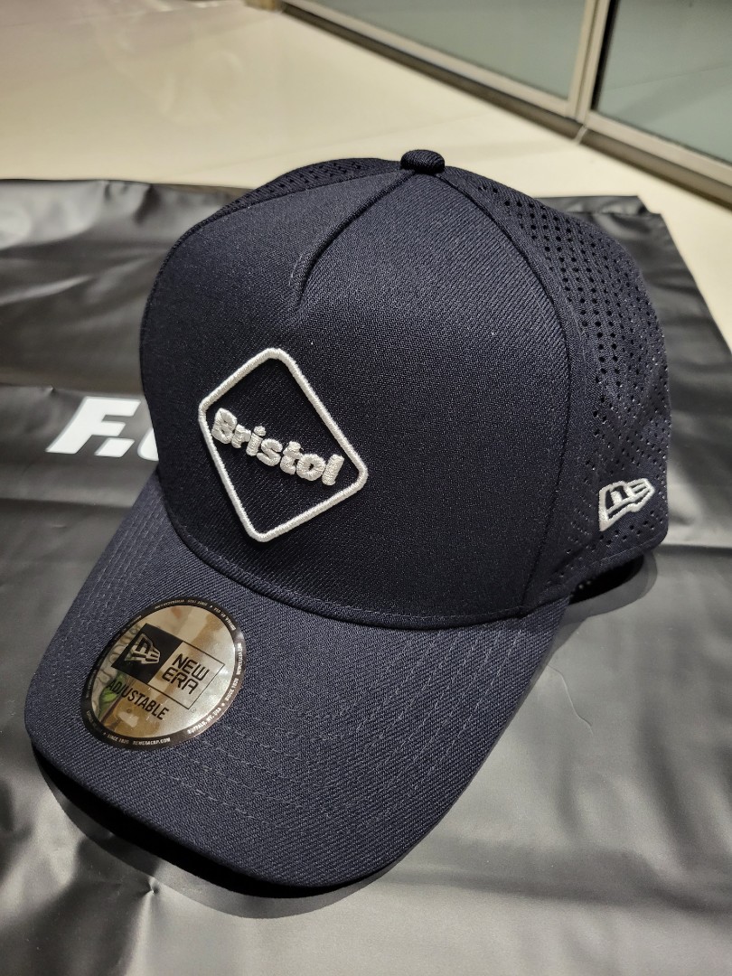 人気国産FCRB 23SS NEW ERA EMBLEM 9FIFTY CAP BLUE 帽子