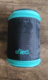 Filed power bank and cord organizer