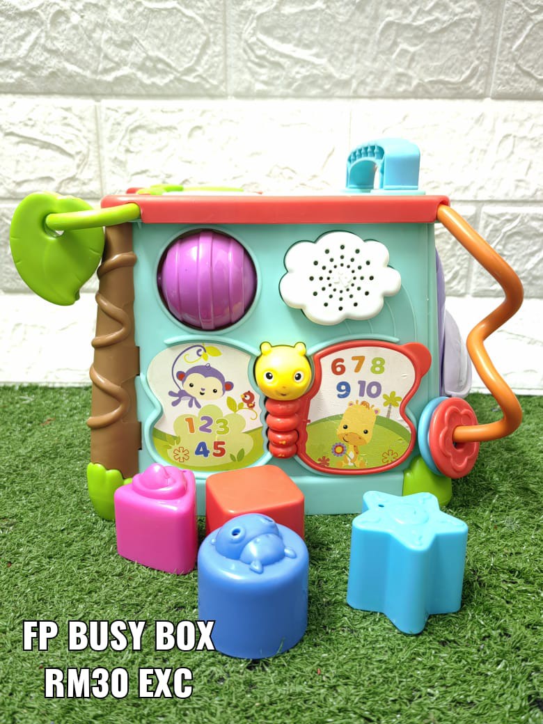 Fisher price busy box clearance