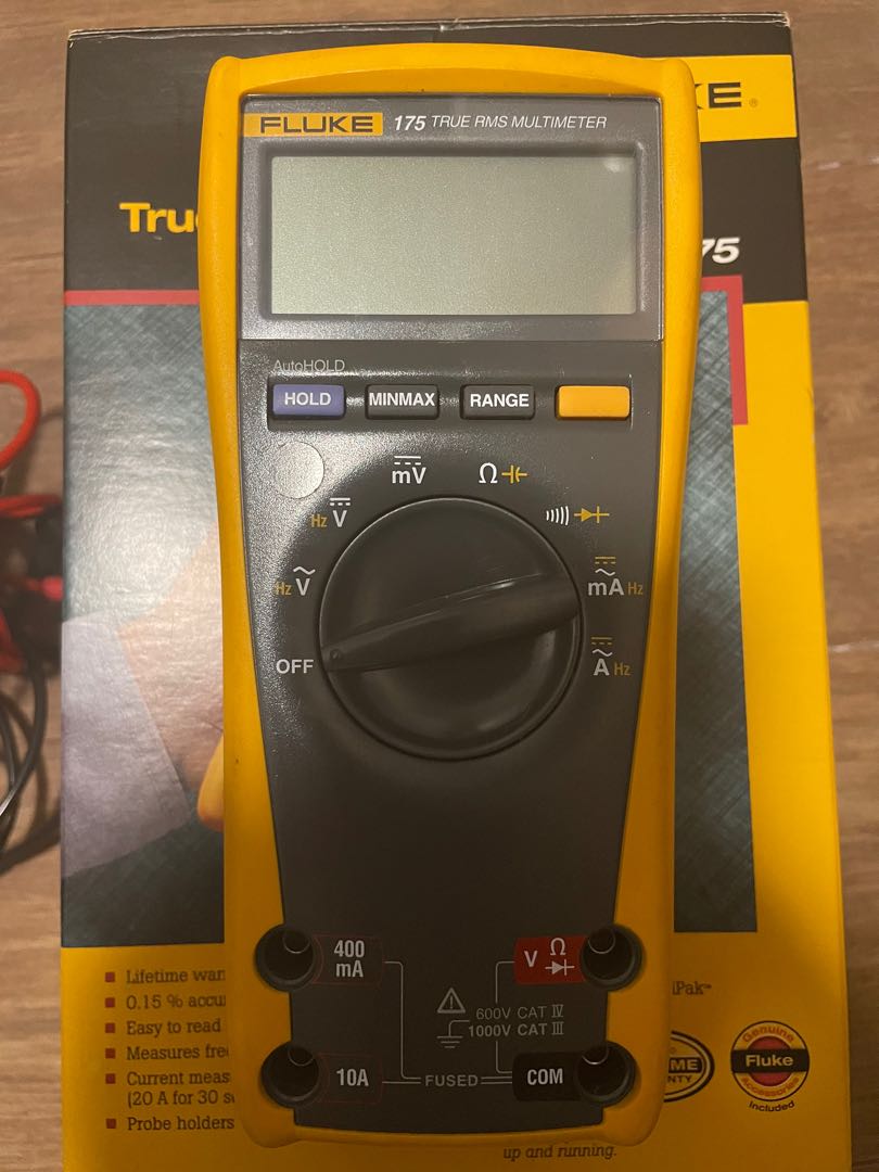 Fluke 175 Multimeter, TV & Home Appliances, Electrical, Adaptors ...